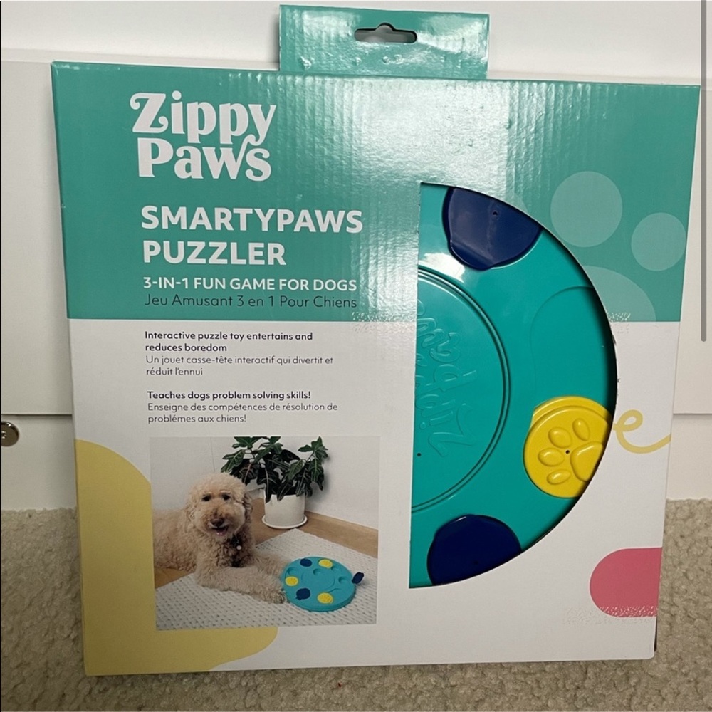 Interactive dog puzzle